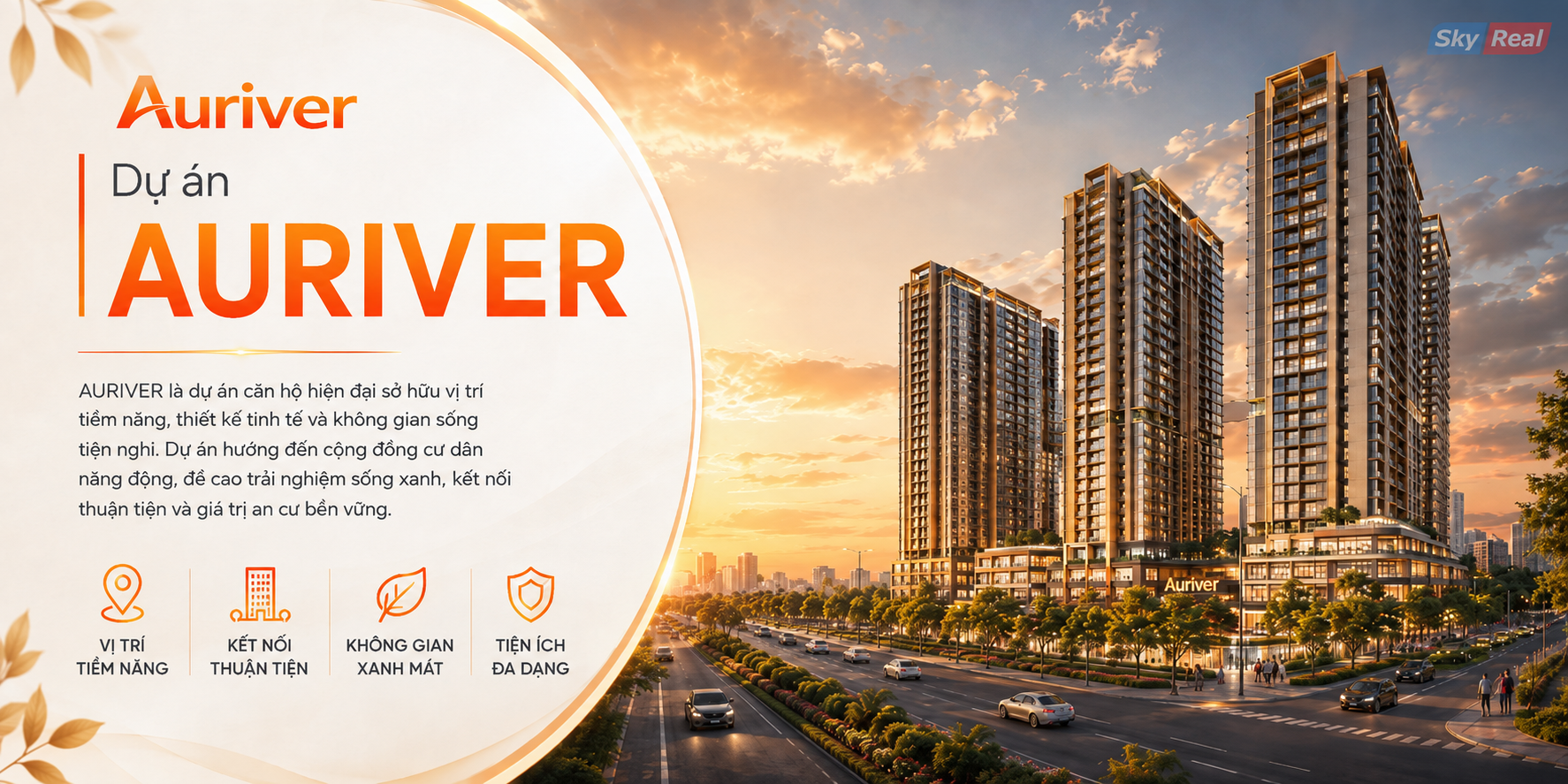 Banner Dự Án Căn Hộ Auriver