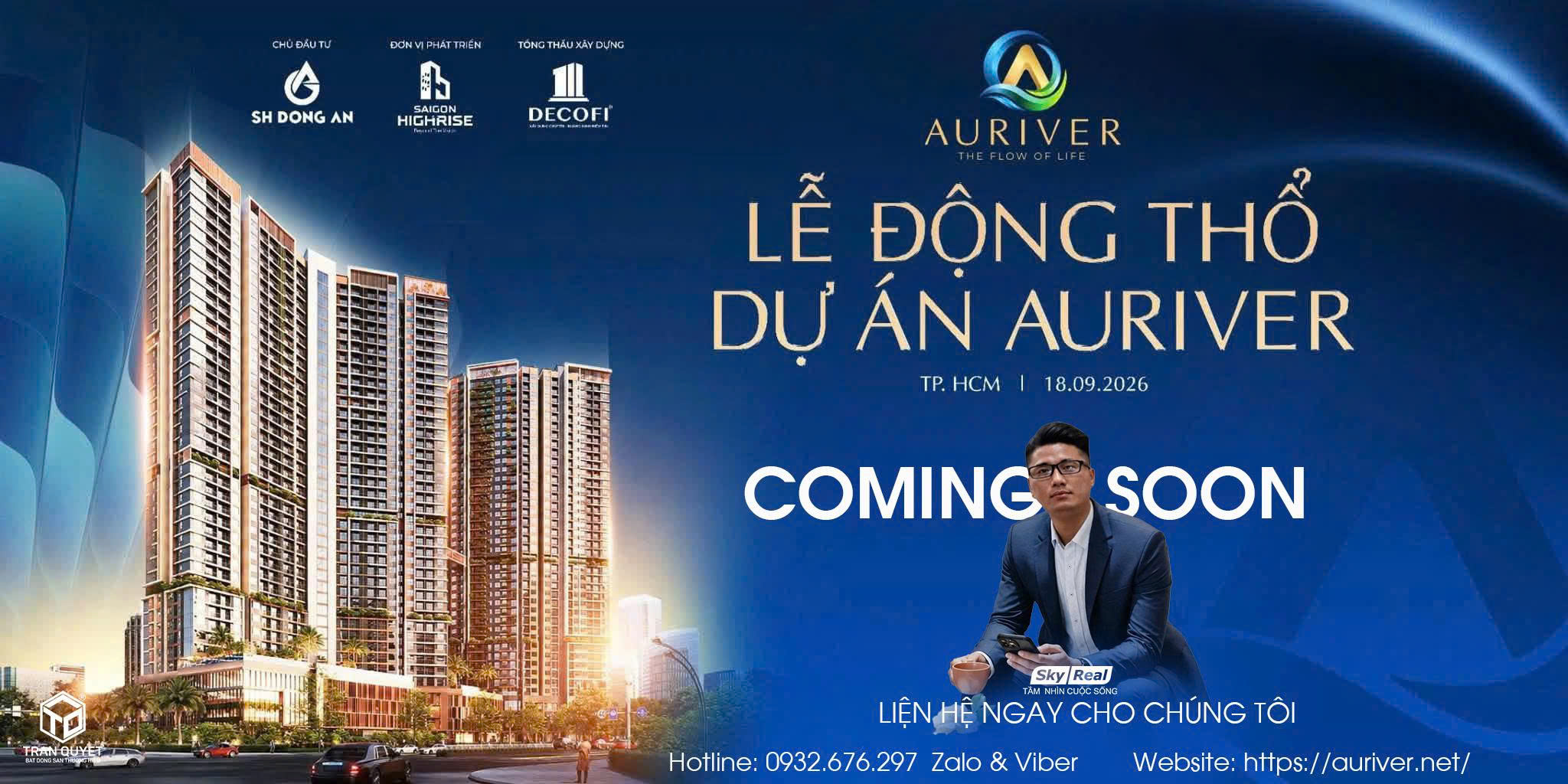 Lễ động thổ dự án Auriver